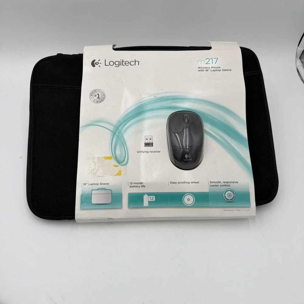 Logitech Wireless Mouse M217‎ Black 16